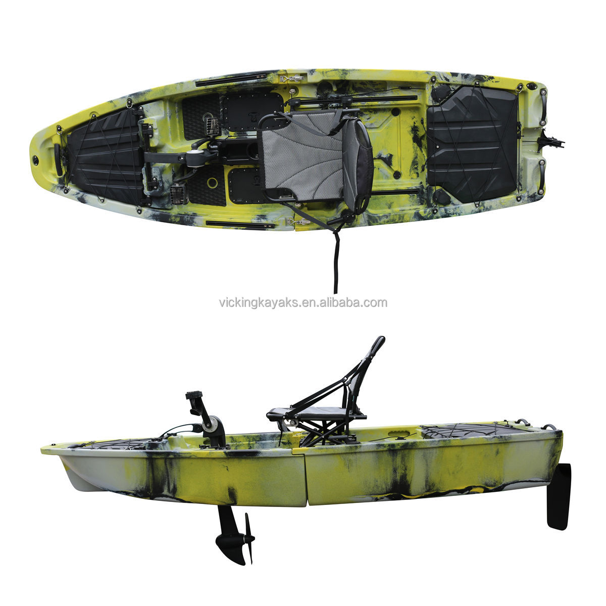 Fishing Boat Seat - Kayak Pancing Dua Orang Dua Kursi