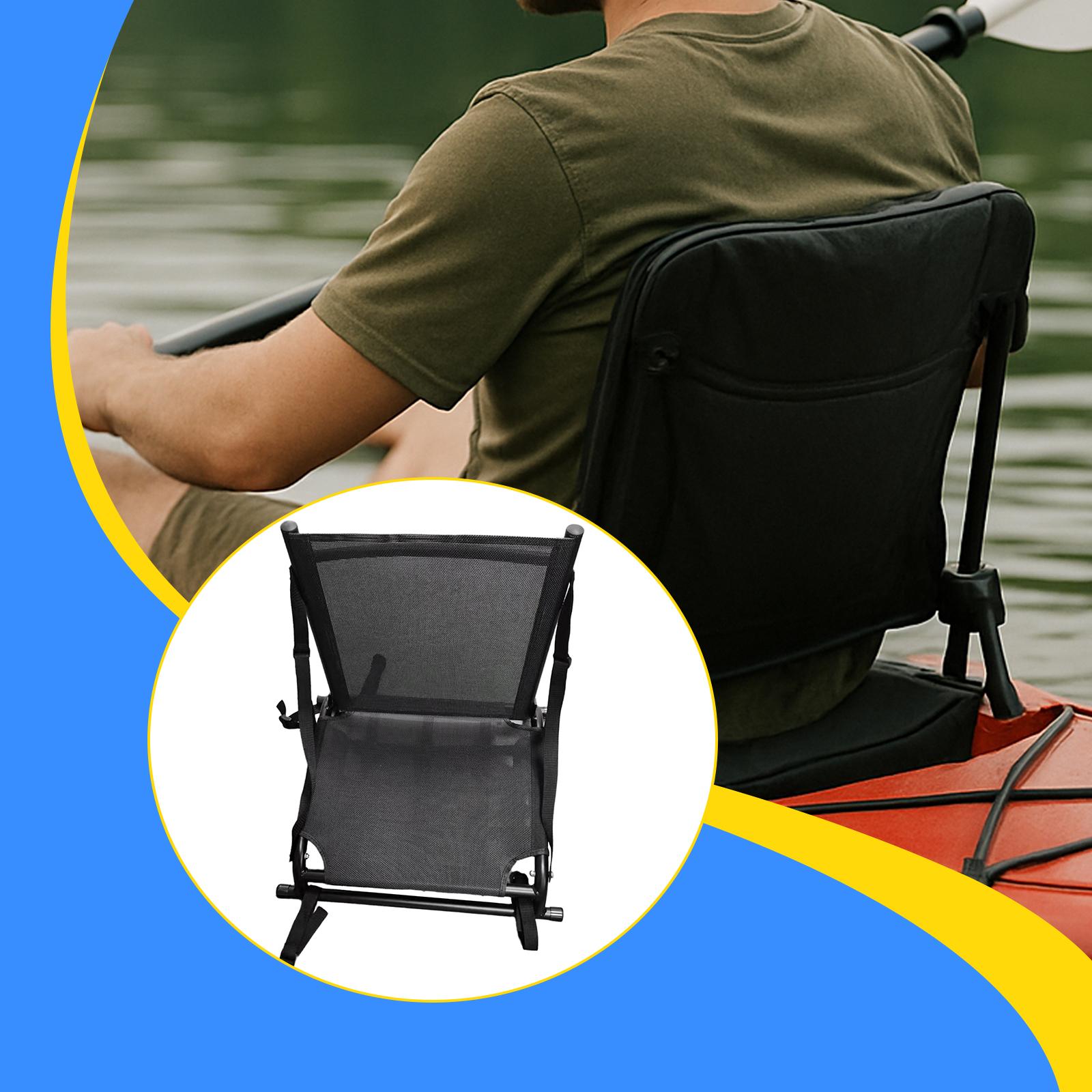 Fishing Boat Seat - Kursi Kayak dengan Penyangga Punggung, Dapat