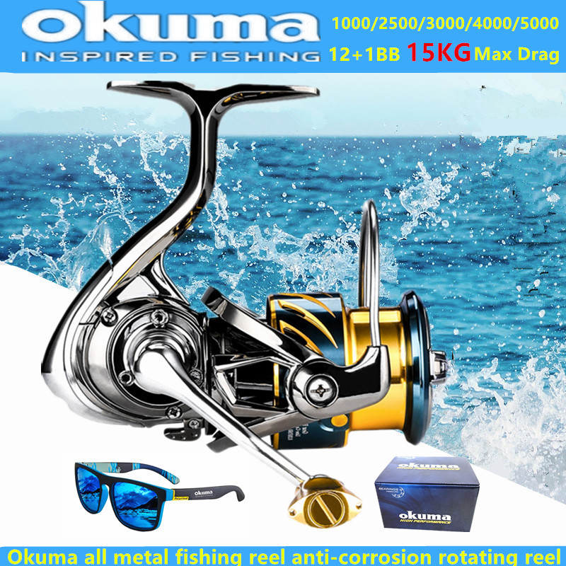 Okuma Reel Pancing Logam Penuh - Fishing Boat Steering Wheel ulasan dan harga
