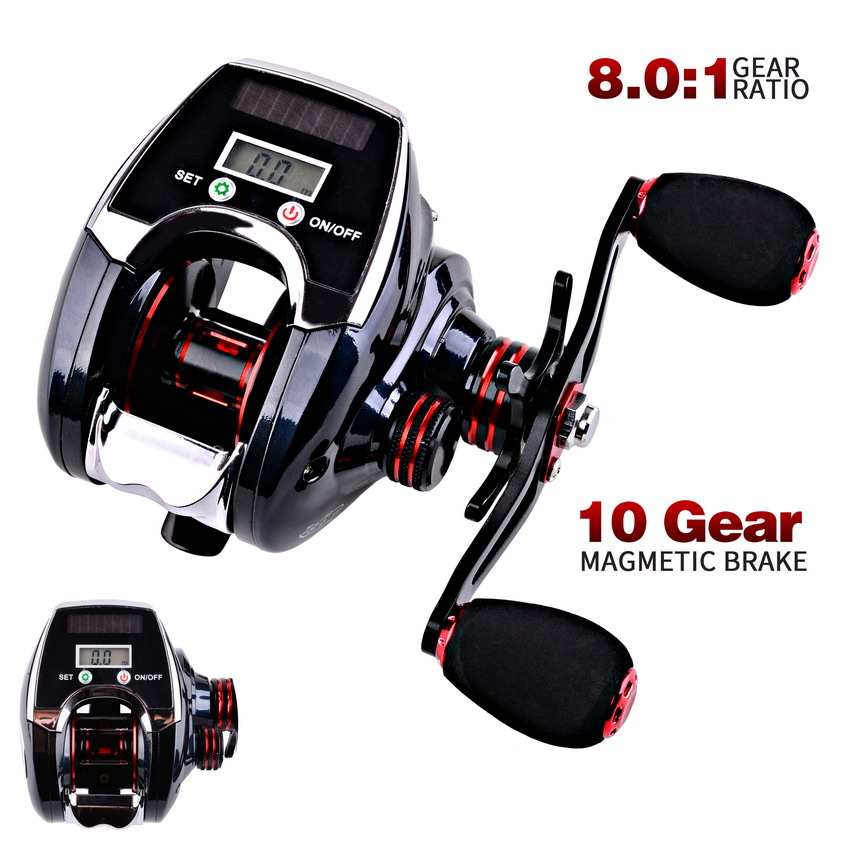 8.0:1 19 + 1BB Gulungan Pancin - Fishing Boat Steering Wheel ulasan dan harga
