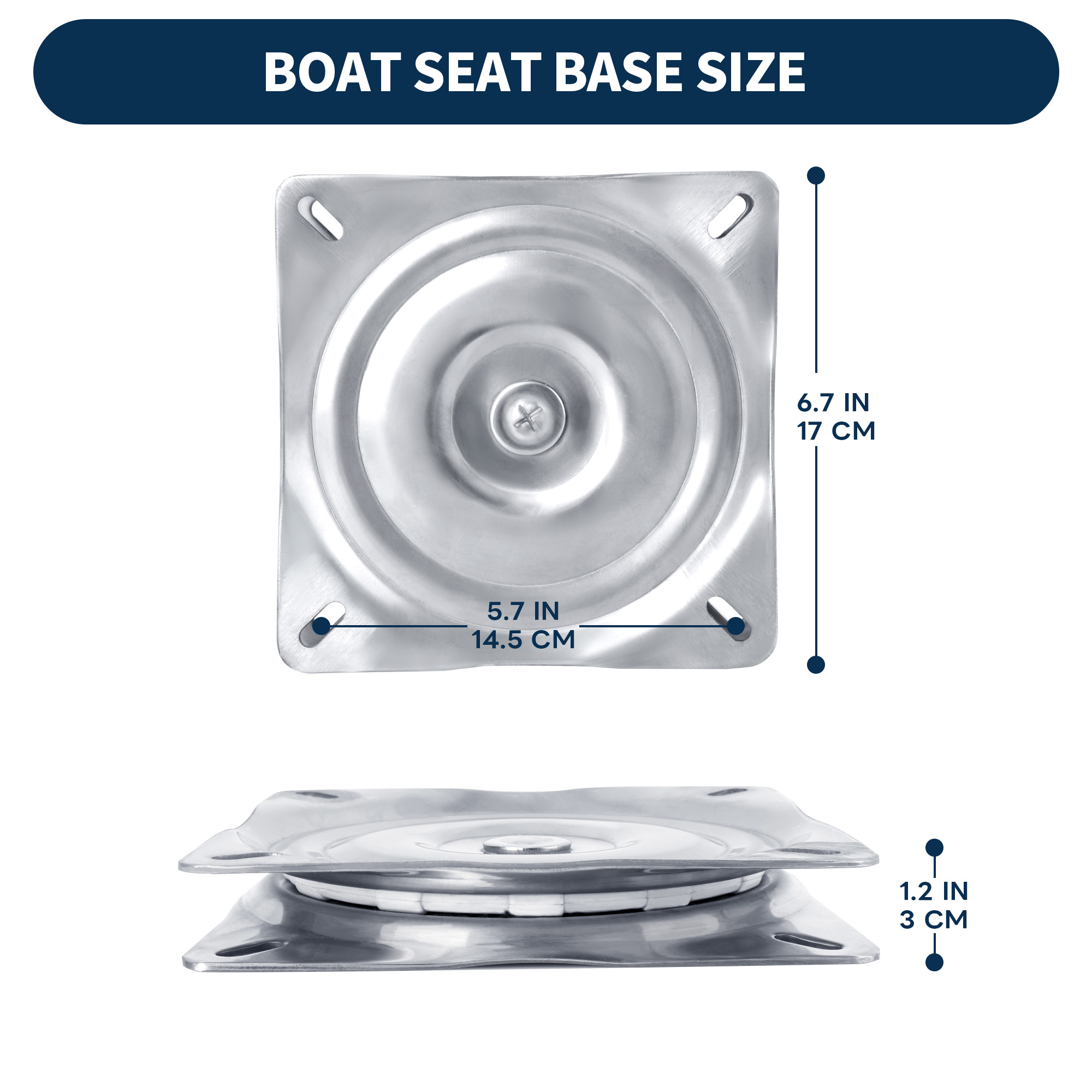 Putar Kursi Perahu, Pelat Puta - Fishing Boat Seat ulasan dan harga